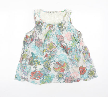 Womens UK Size 8 NEXT Multicoloured Camisole Tank