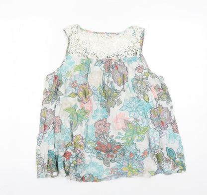 Womens UK Size 8 NEXT Multicoloured Camisole Tank