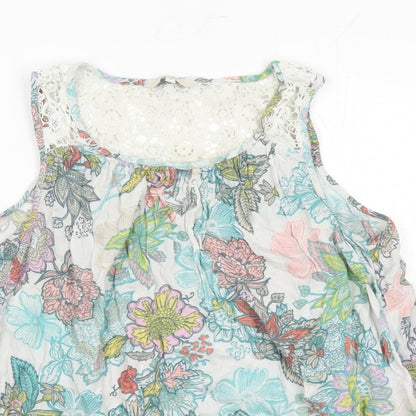Womens UK Size 8 NEXT Multicoloured Camisole Tank