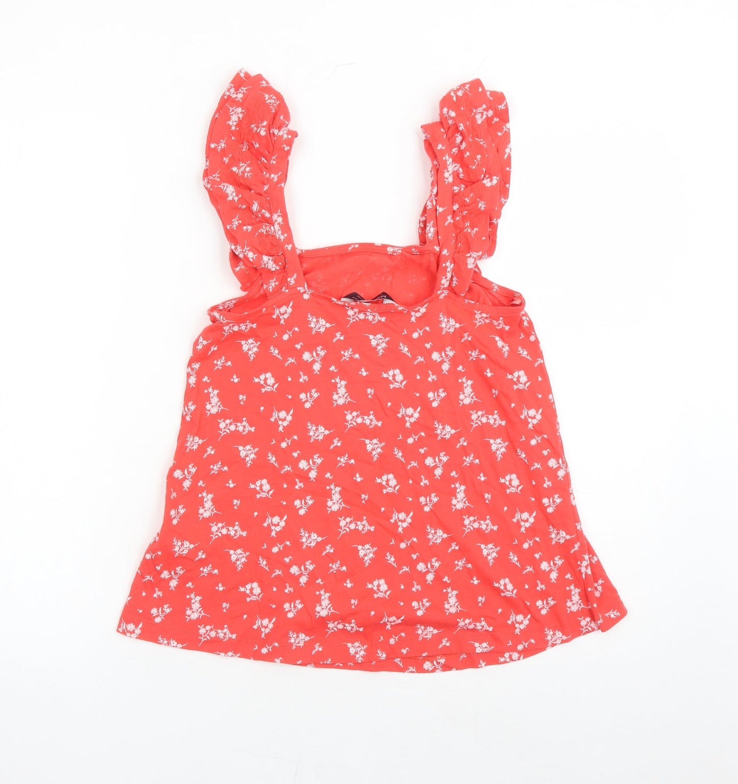 Womens UK Size 6 Marks and Spencer Red Camisole Tank
