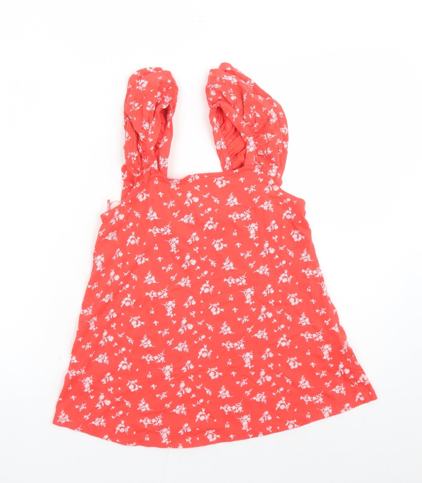 Womens UK Size 6 Marks and Spencer Red Camisole Tank