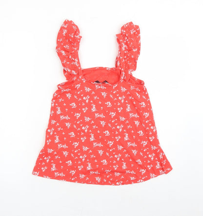 Womens UK Size 6 Marks and Spencer Red Camisole Tank