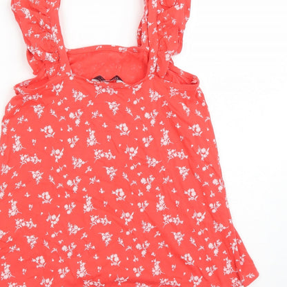 Womens UK Size 6 Marks and Spencer Red Camisole Tank