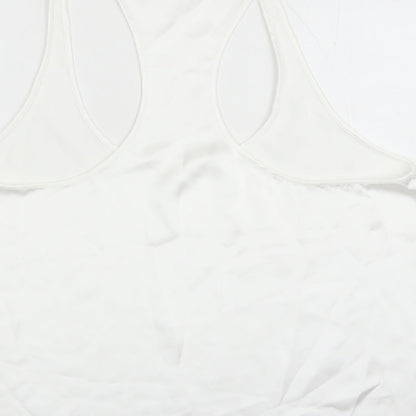 Womens UK Size 2XL Zara White Camisole Tank