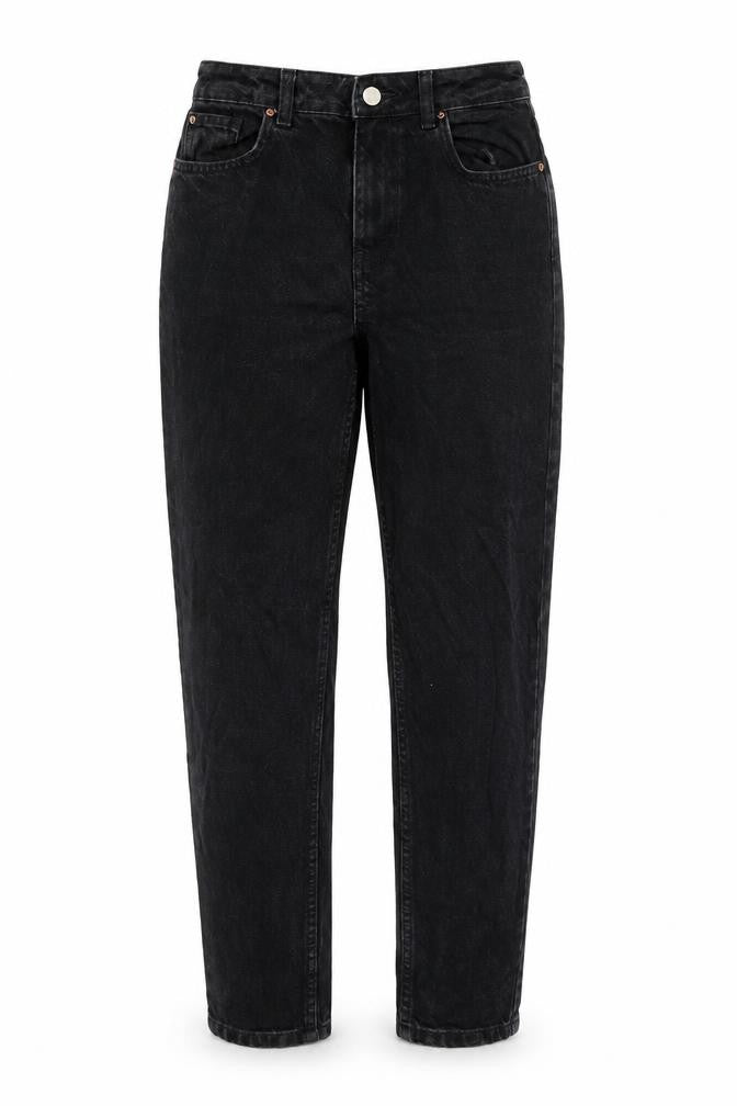 Womens UK Size 6 Denim & Co. Regular Fit Straight Black Jeans