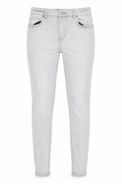 Womens UK Size 14 Denim & Co. Regular Fit Skinny Green Jeans