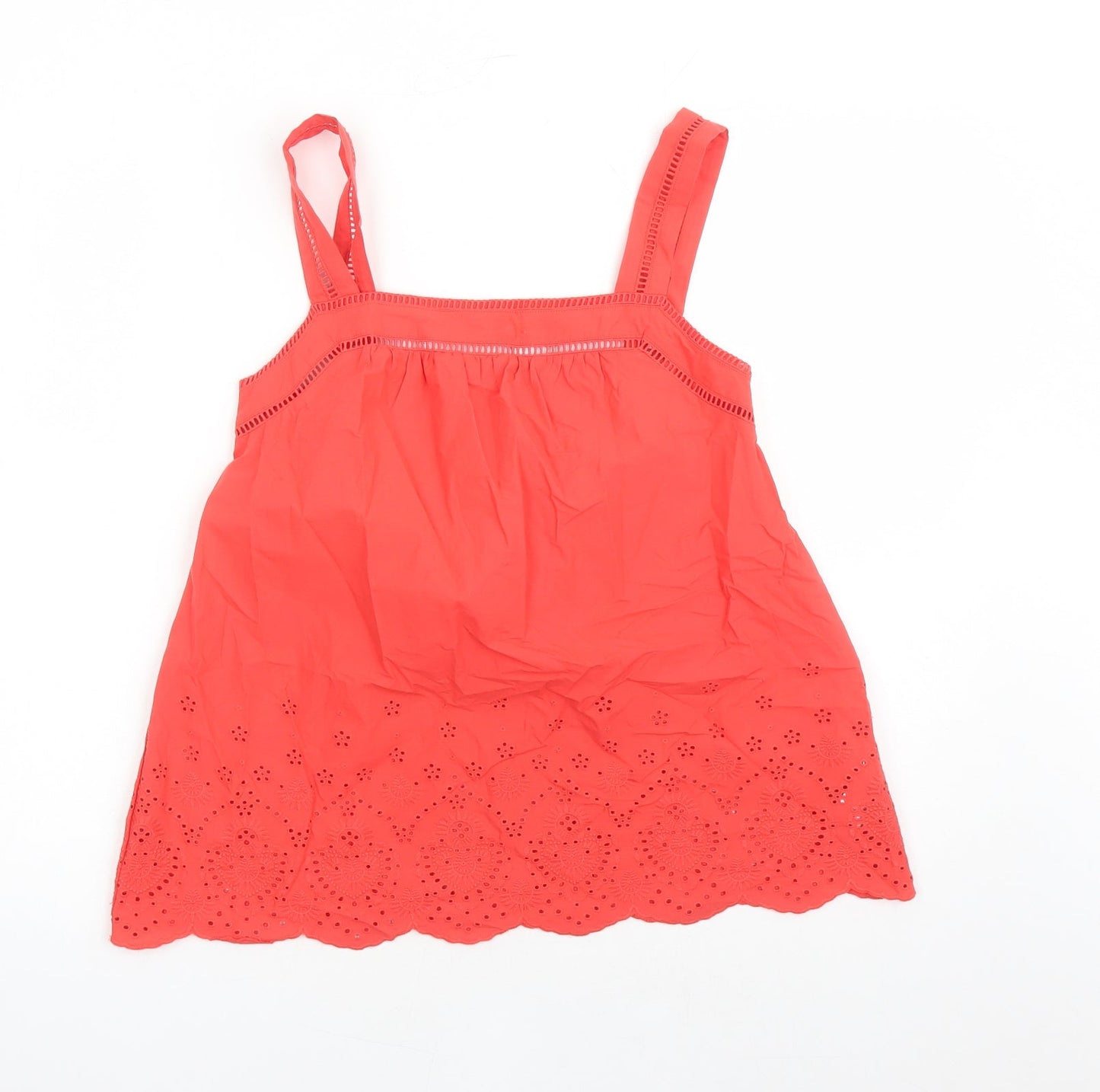 Womens UK Size 6 Marks and Spencer Red Camisole Tank
