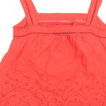 Womens UK Size 6 Marks and Spencer Red Camisole Tank