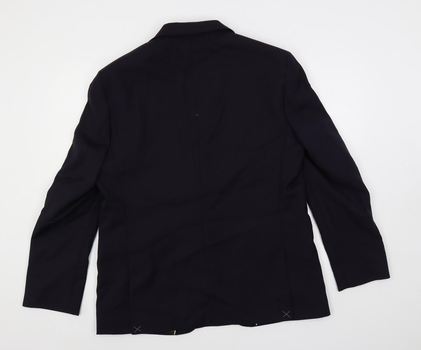 Mens UK Size 42 Marks and Spencer Regular Blue Suit Jacket