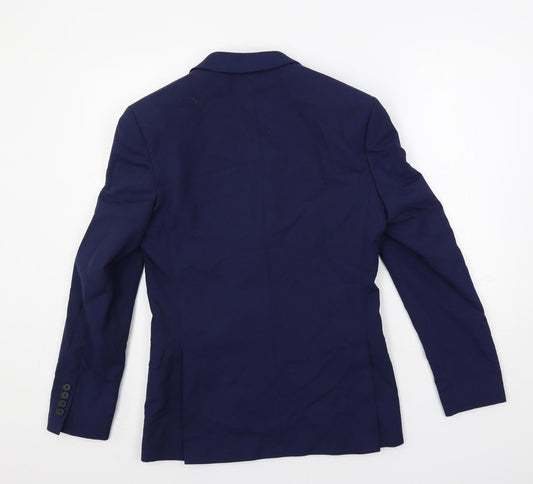 Mens UK Size 36 Limehaus Regular Blue Suit Jacket