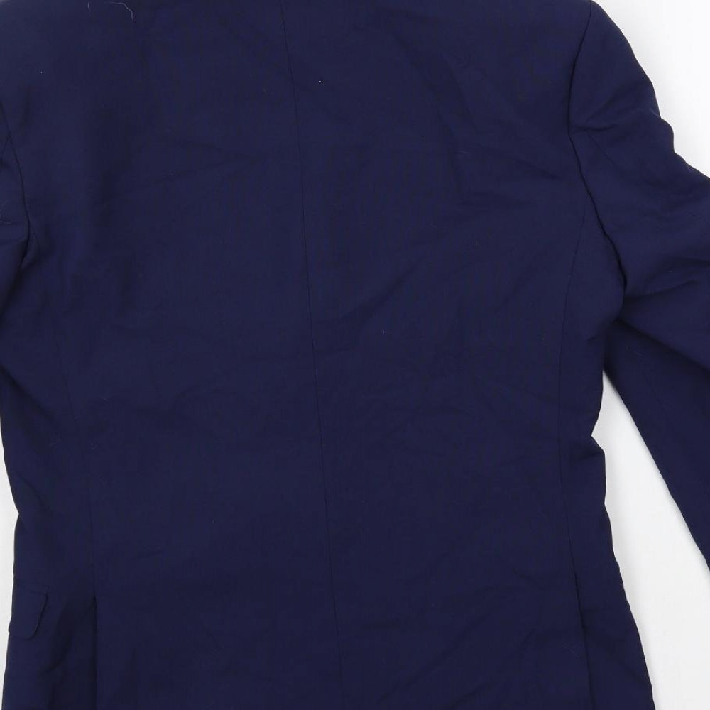 Mens UK Size 36 Limehaus Regular Blue Suit Jacket