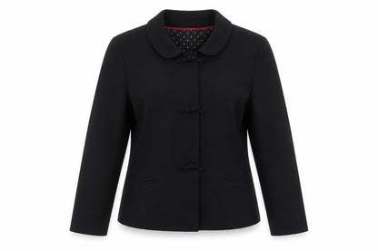 Marks & Spencer Womens Black 3-in-1 Jacket Jacket Size 14 Snap
