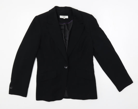 Womens UK Size 10 NEXT Black Jacket