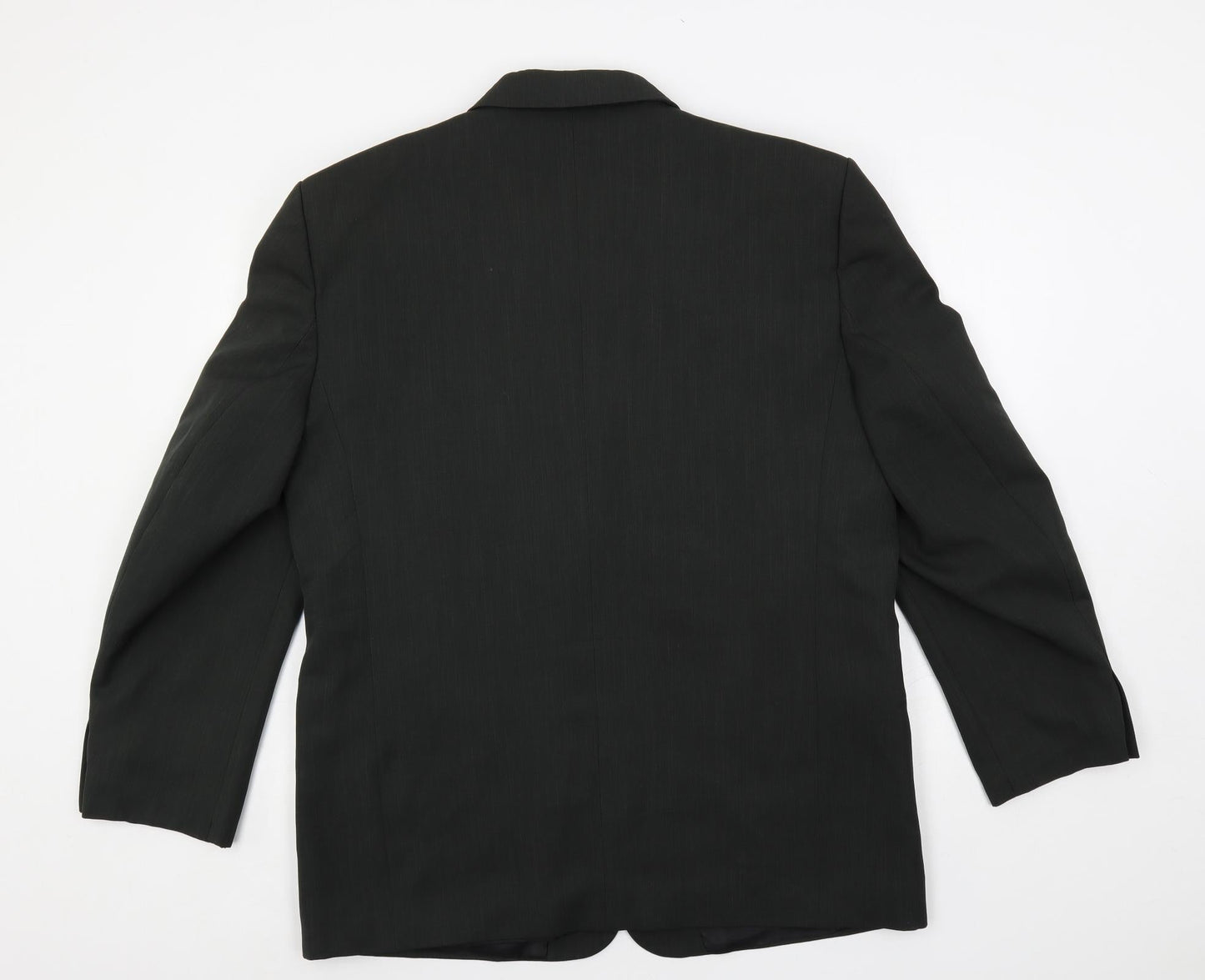 Dastan Mens Green Polyester Jacket Suit Jacket Size 42 Regular