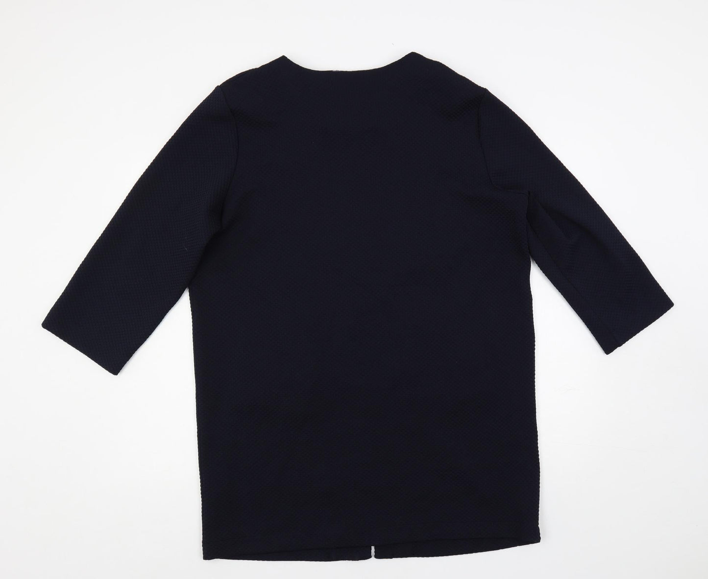 Principles Womens Blue Overcoat Coat Size 16 - Open