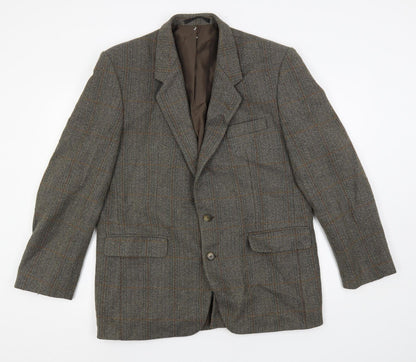 Mens UK Size 42 Hodges Regular Green Suit Jacket