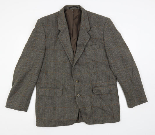 Mens UK Size 42 Hodges Regular Green Suit Jacket