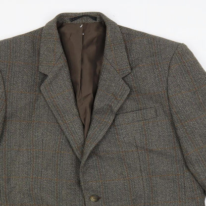 Mens UK Size 42 Hodges Regular Green Suit Jacket