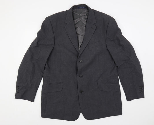 Mens UK Size 44 NEXT Regular Grey Suit Jacket