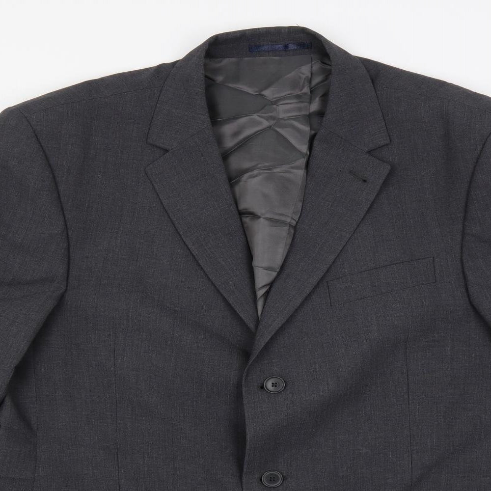 Mens UK Size 44 NEXT Regular Grey Suit Jacket