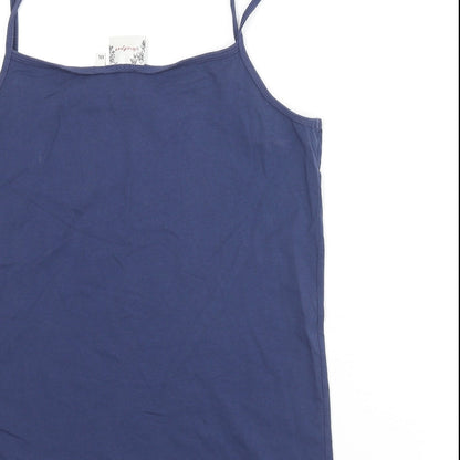 Womens UK Size 2XL Jackpot Blue Basic Tank