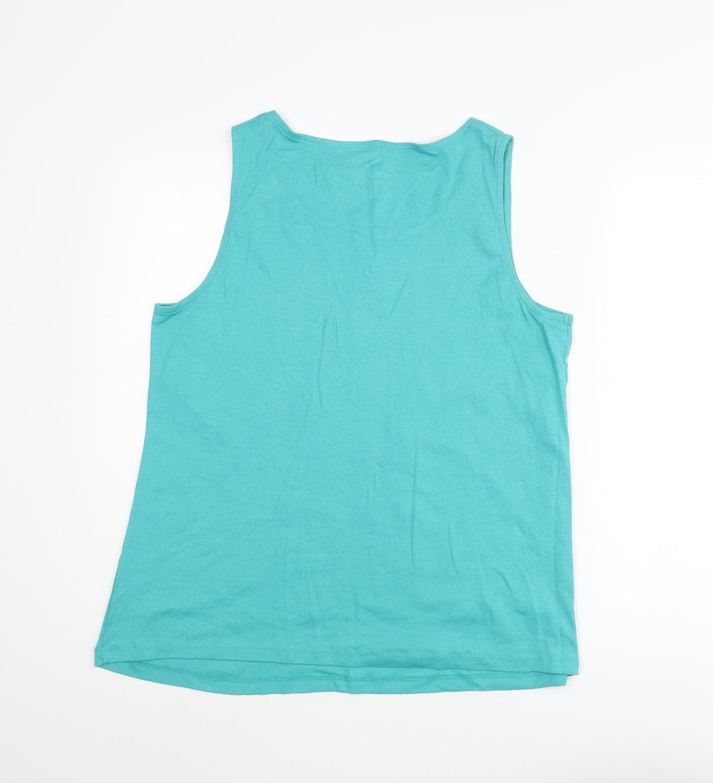 Womens UK Size 20 Love Tees Blue Basic Tank