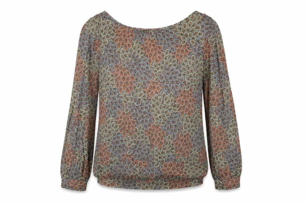 Womens UK Size 14 Warehouse Multicoloured Basic Blouse