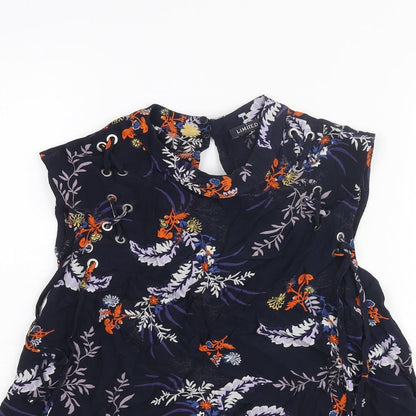 Womens UK Size 8 Marks and Spencer Blue Camisole Blouse