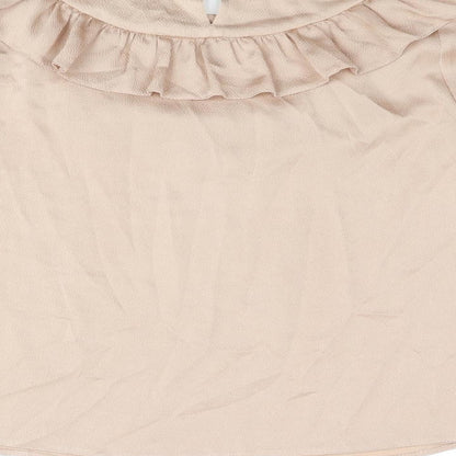 Womens UK Size 10 C&A Pink Basic Blouse