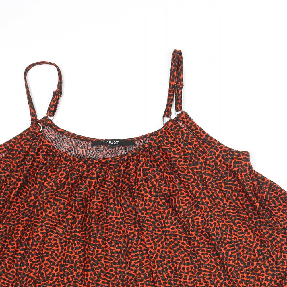 Womens UK Size 8 NEXT Multicoloured Camisole Blouse