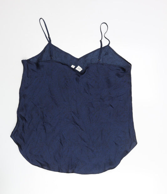 Womens UK Size XL Gap Blue Camisole Blouse