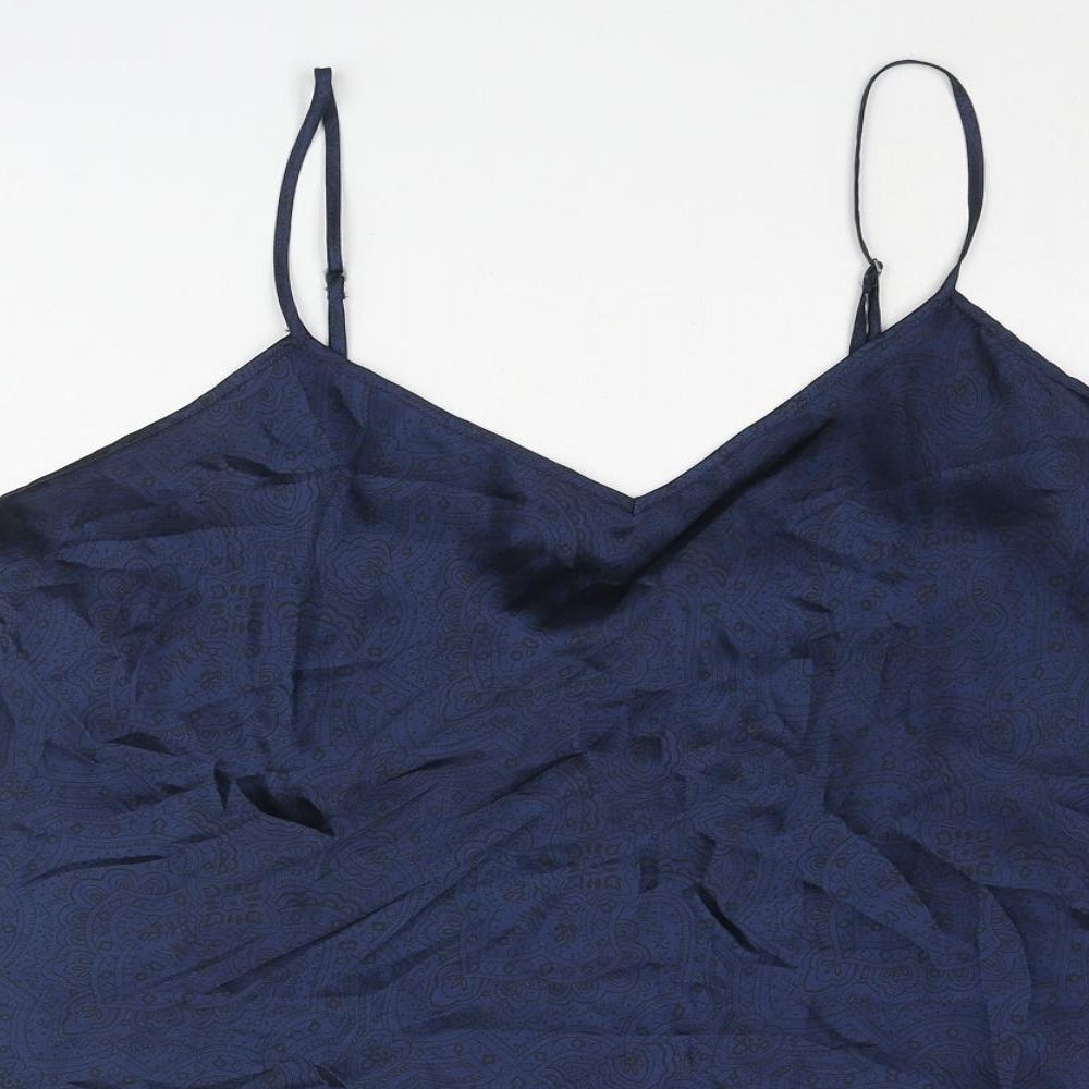 Womens UK Size XL Gap Blue Camisole Blouse