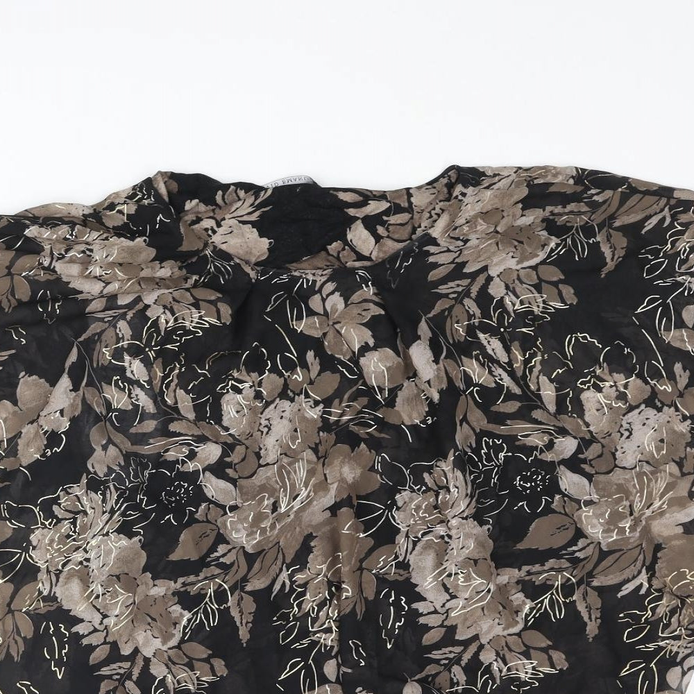 Womens UK Size 18 David Emanuel Multicoloured Basic Blouse