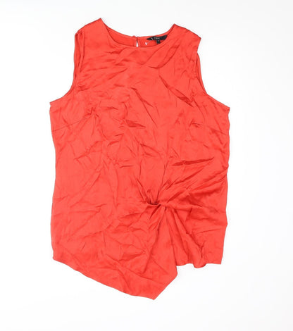 Womens UK Size 16 NEXT Red Camisole Blouse