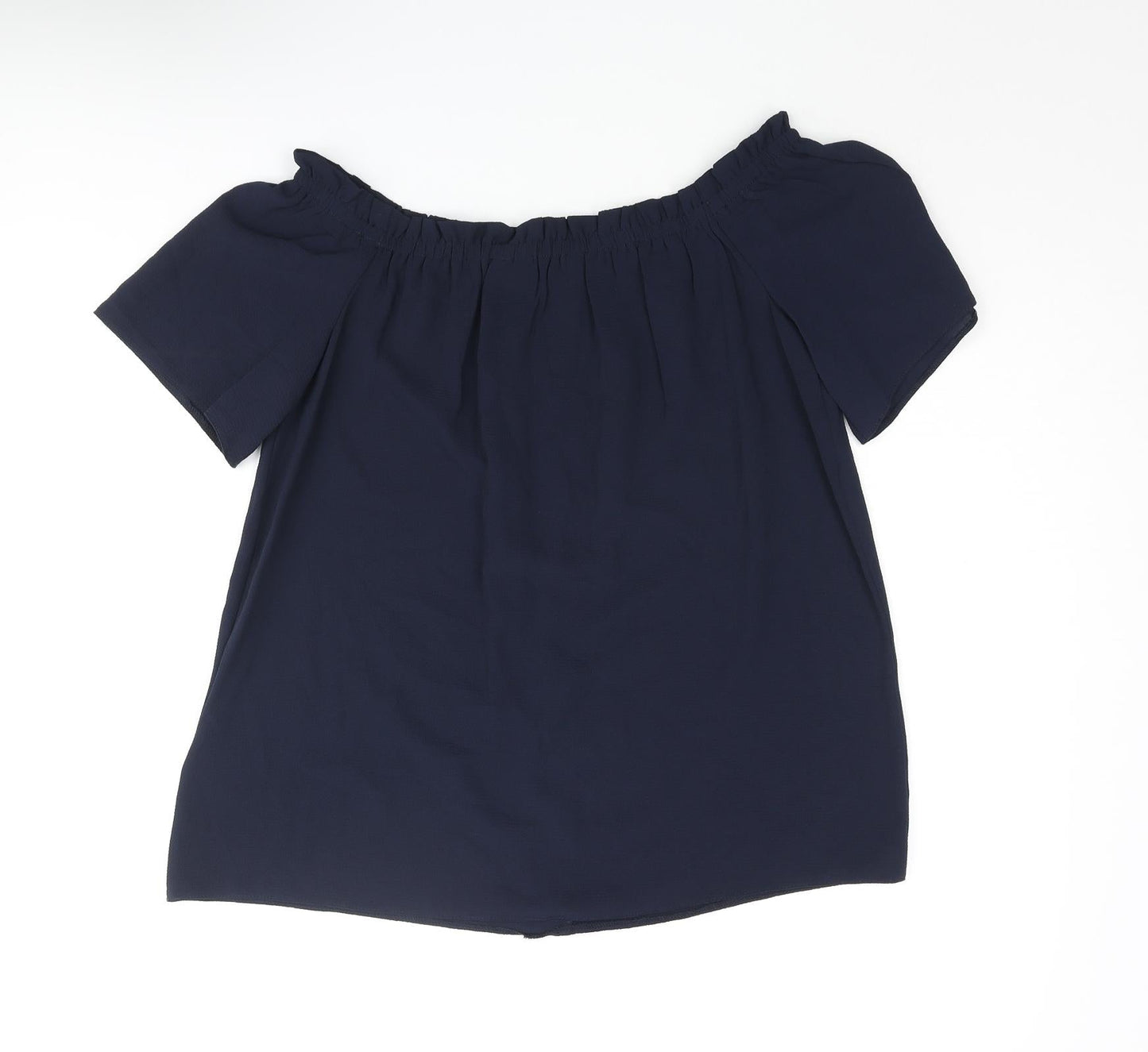 Womens UK Size 8 Dorothy Perkins Blue Basic Blouse