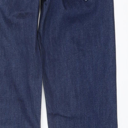 Mens UK Size 30 in SCG Regular Fit Straight Blue Jeans
