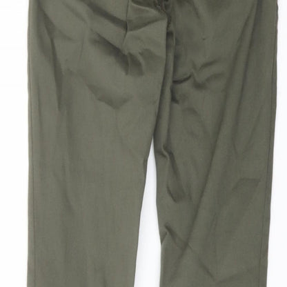 New Look Womens Green Cotton Jegging Jeans Size 8 L28 in Regular Button