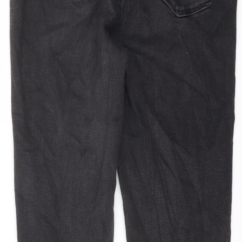 Denim & Co. Womens Grey Cotton Jegging Jeans Size 14 L27 in Regular