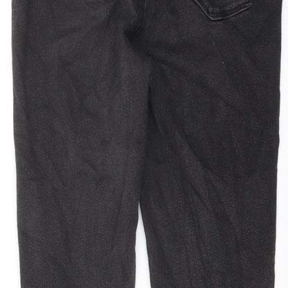 Denim & Co. Womens Grey Cotton Jegging Jeans Size 14 L27 in Regular