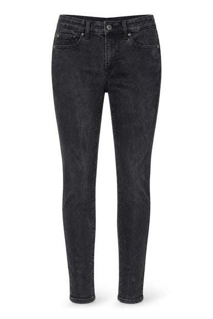 Gap Womens Grey Cotton Skinny Jeans Size 27 in L29 in Regular Button