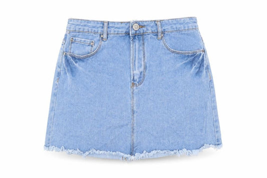 Womens UK Size 28 in FOREVER 21 A-Line Denim Skirt