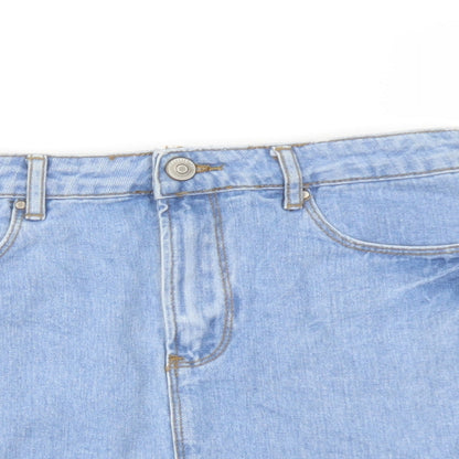 Womens UK Size 28 in FOREVER 21 A-Line Denim Skirt