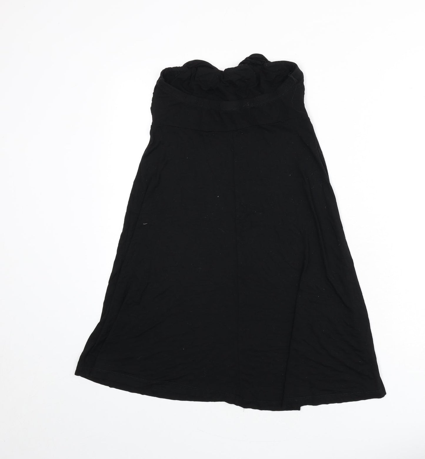 NEXT Womens Black Viscose A-Line Size 10 Off the Shoulder Pullover