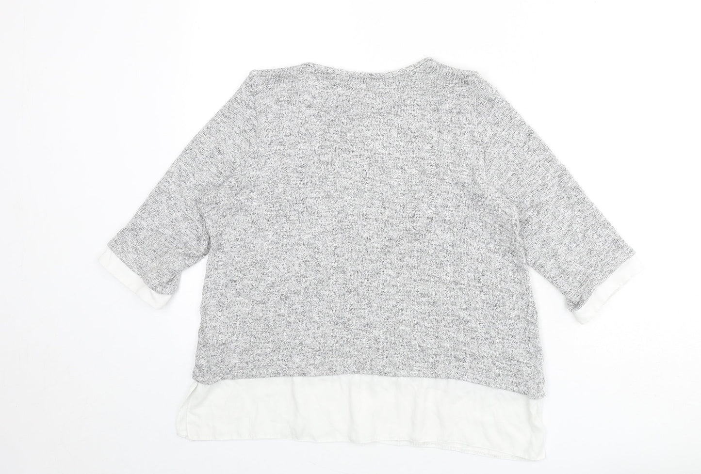 Womens UK Size 14 Wallis Grey Pullover Jumper