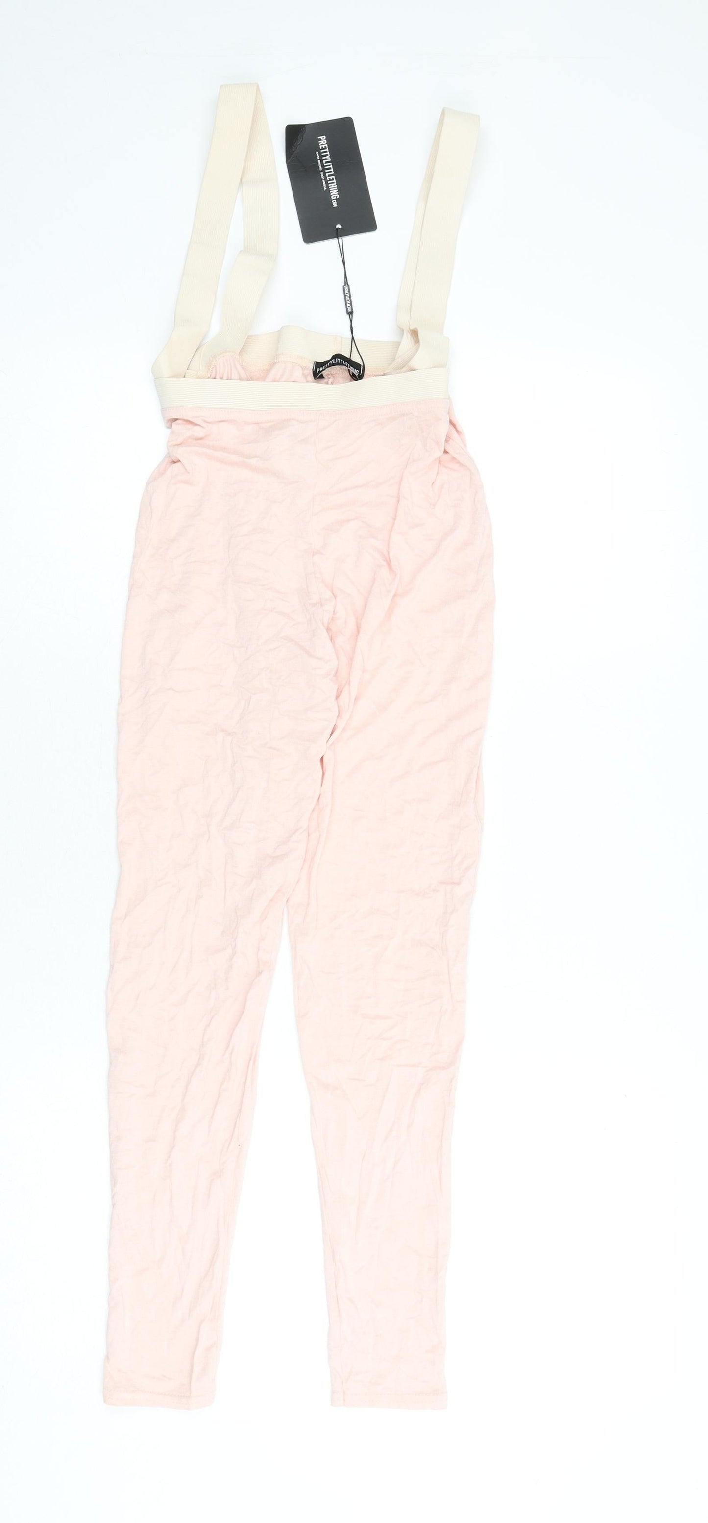 Womens UK Size 10 PRETTYLITTLETHING  Capri Pink Leggings