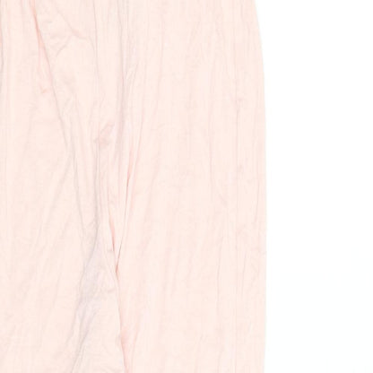 Womens UK Size 10 PRETTYLITTLETHING  Capri Pink Leggings