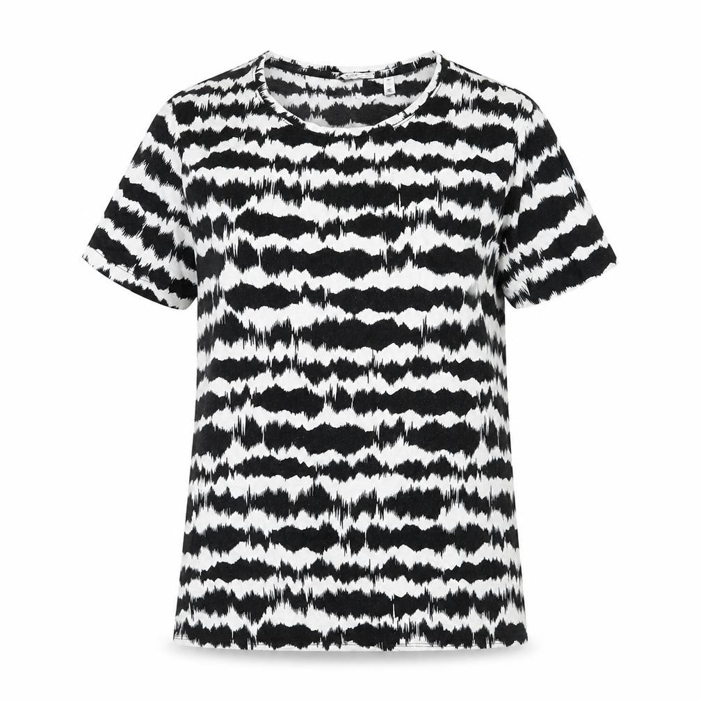 Womens UK Size S b.young Black Basic T-Shirt