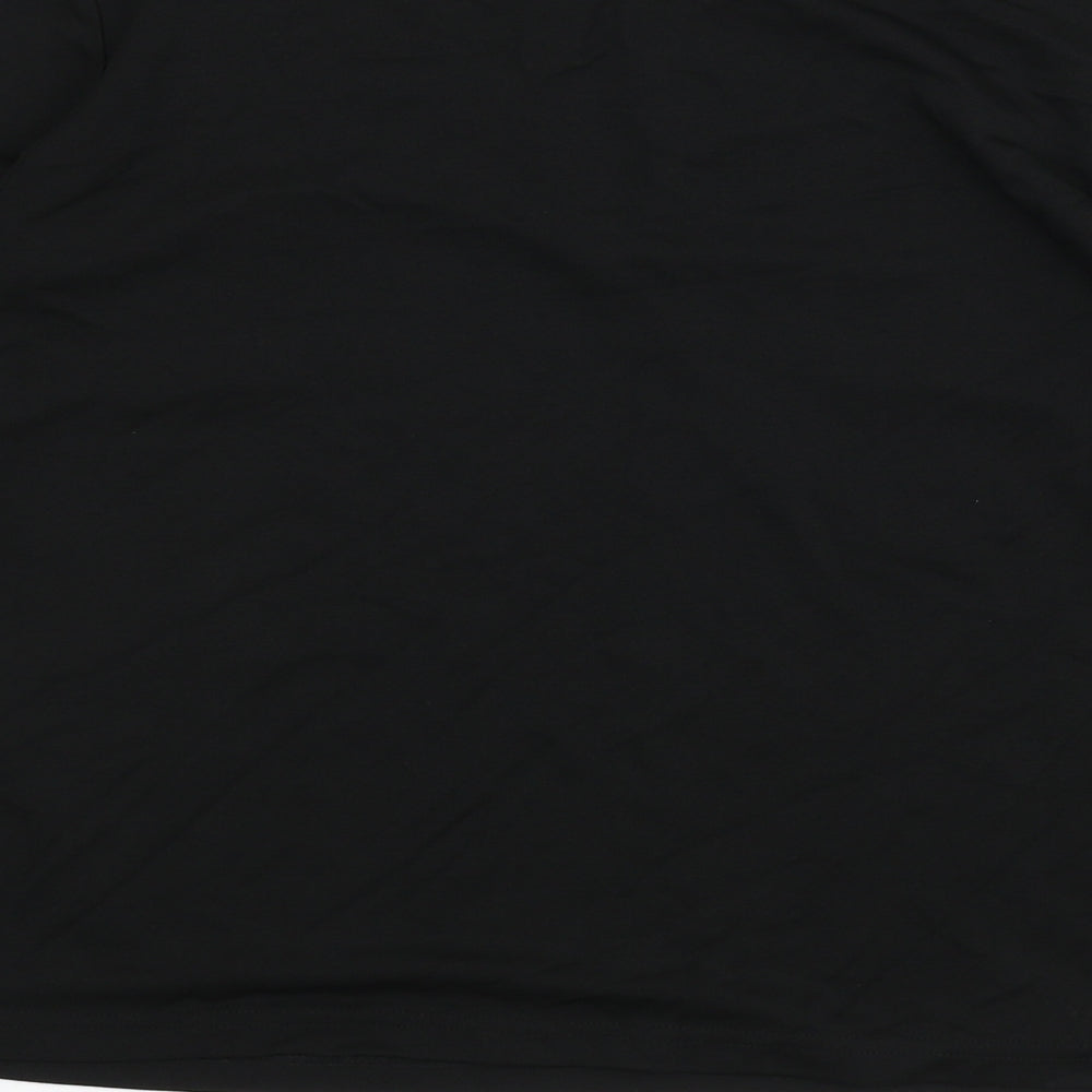 Womens UK Size 14 J.Taylor Black Basic T-Shirt