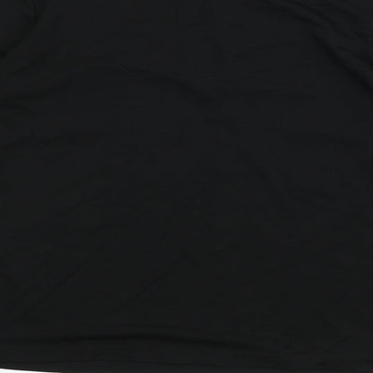 Womens UK Size 14 J.Taylor Black Basic T-Shirt