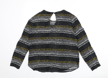 Womens UK Size 16 H&M Multicoloured Basic Blouse